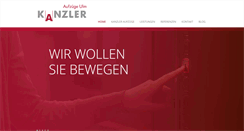Desktop Screenshot of kanzler-aufzuege.de